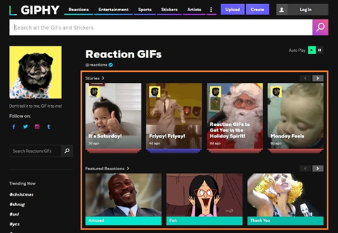 GIPHY Gif Repository