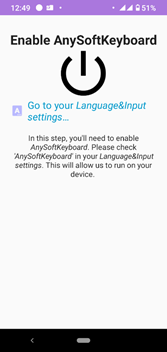 Go to your Language and input settings