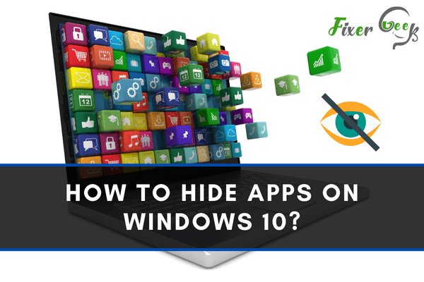 Hide apps on Windows