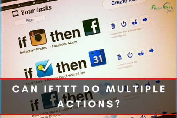 Can IFTTT do multiple actions?