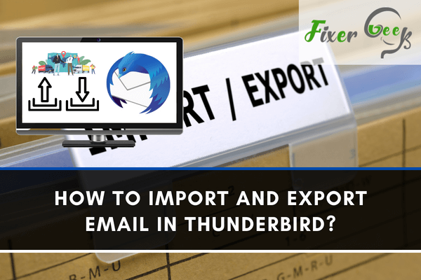 Import and Export Email in Thunderbird