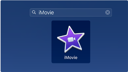 Install iMovie application