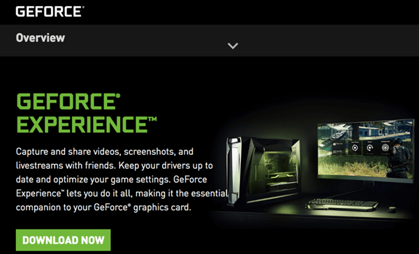 Installing GeForce Experience
