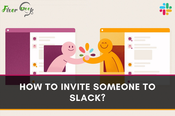 Invite someone to Slack