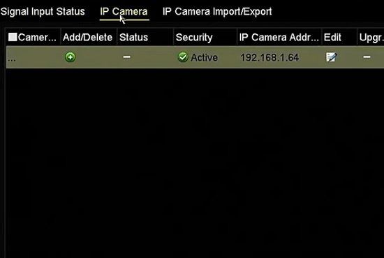 IP Camera window