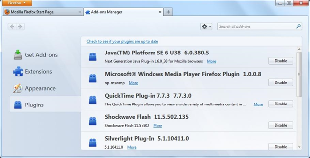 Java TM Platform plugin