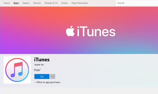 Launch iTunes in computer