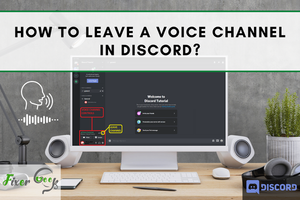 Leave a voice channel in Discord