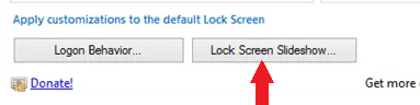 Lock Screen Slideshow