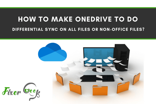 OneDrive to do differential sync