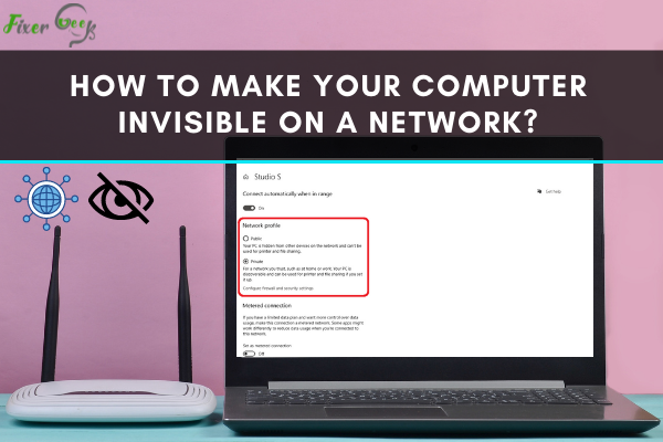 Make Your Computer Invisible on a Network