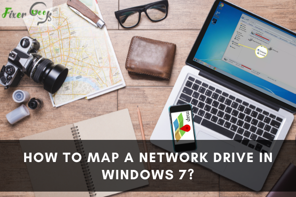 Map a network drive in Windows 7