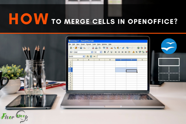 How to merge cells in OpenOffice?