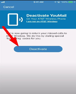 message from the YouMail app