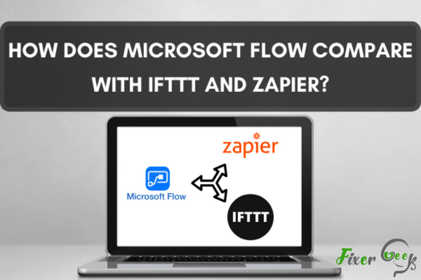 How does Microsoft Flow compare with IFTTT and Zapier?