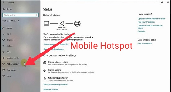 Mobile Hotspot