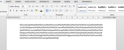 MS word copy-paste result