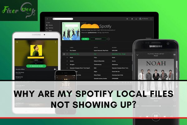 My Spotify local files not showing up