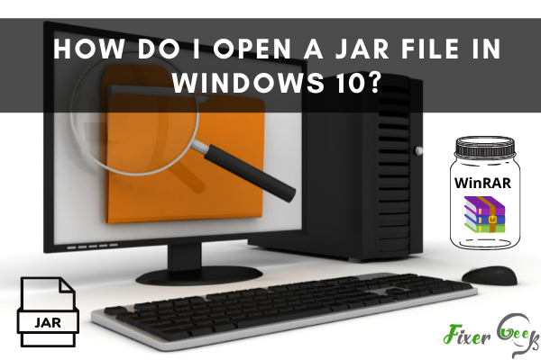 Open a jar file in Windows 10