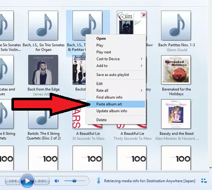 How To Add Album Art In Windows Media Player Fixer Geek