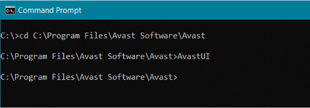 Program FilesAvast SoftwareAvast