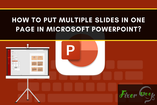 Multiple Slides in One Page in Microsoft PowerPoint