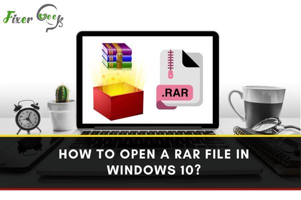 RAR file in Windows 10
