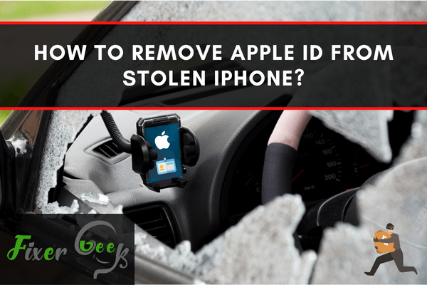 Remove Apple ID From Stolen iPhone
