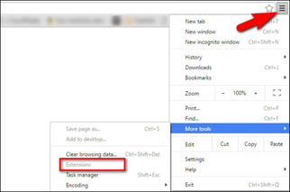 Remove Extensions from Google Chrome