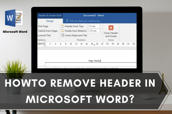 Remove header in Microsoft Word
