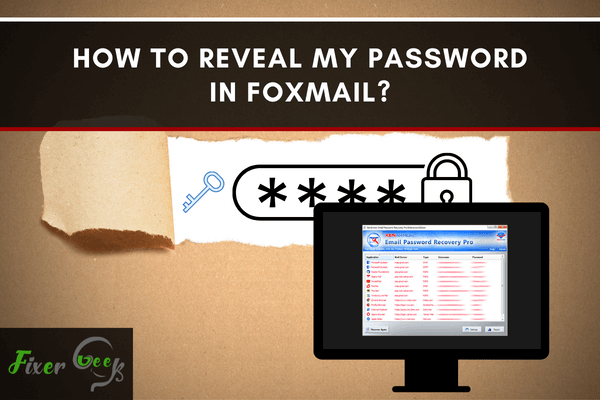How to Reveal my Password in Foxmail?