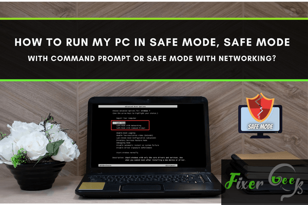 Run my PC in Safe Mode