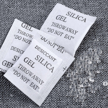Sample of silica gel