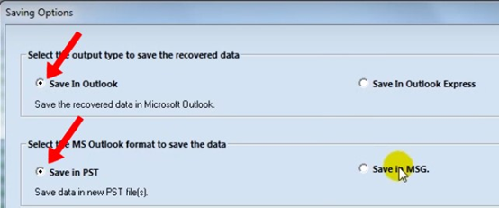 Save in Outlook