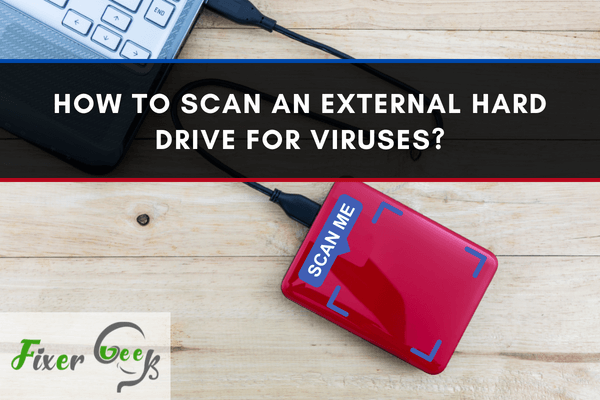 Scan an External Hard Drive