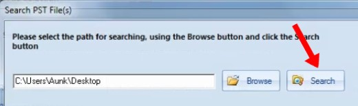 Search PST File