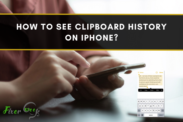 How To See Clipboard History On iPhone?