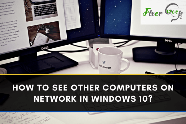 Other computers on network in Windows 10