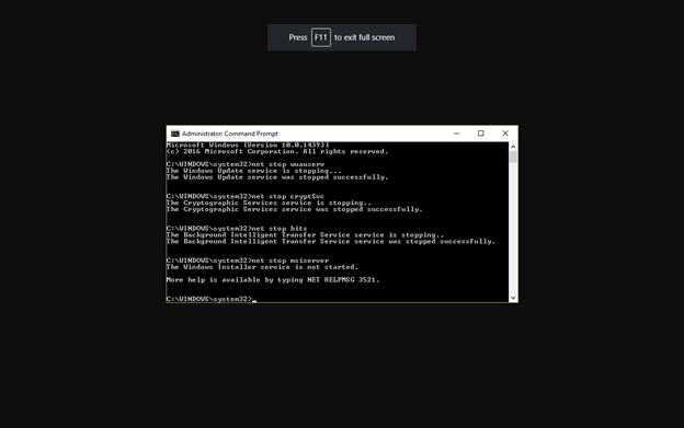 select Command Prompt