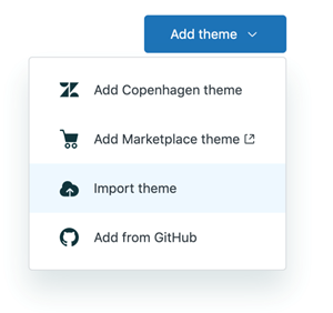 Select Import Theme