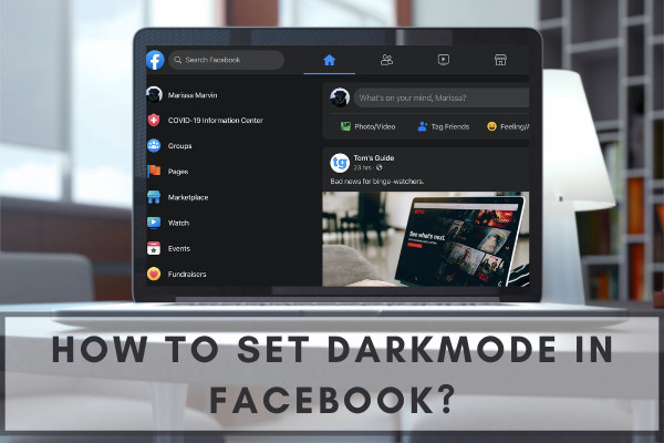 Set Dark Mode in Facebook