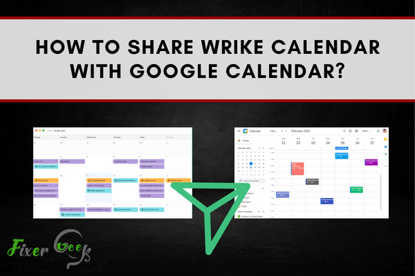 share Wrike Calendar with Google Calendar