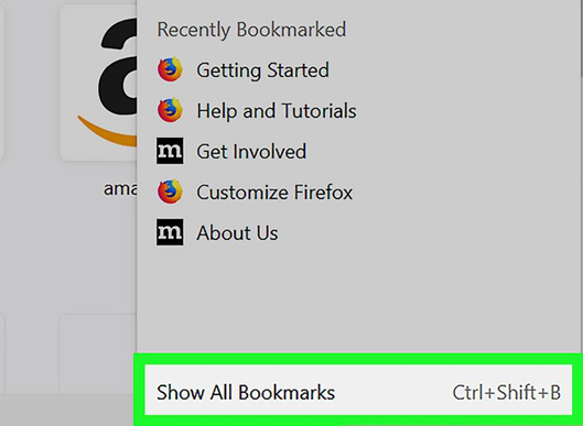 Show All Bookmarks