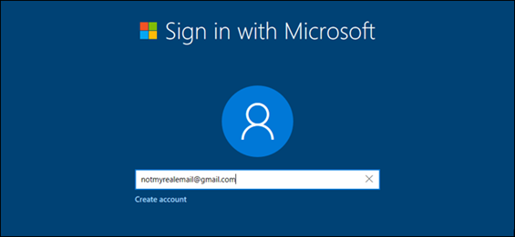 Sign-in to Microsoft