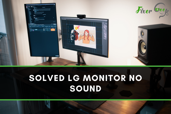 Solved LG Monitor No Sound
