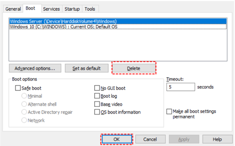 System Configuration page