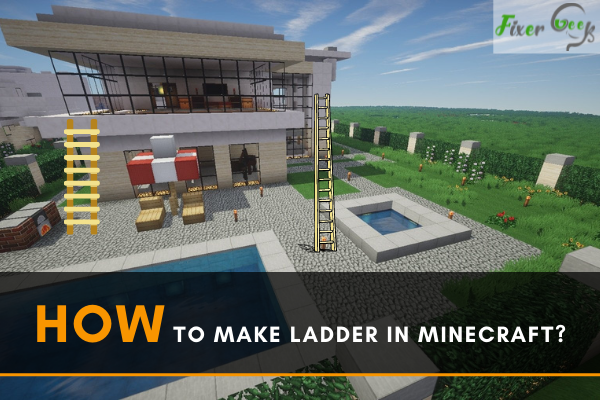 make ladder in Minecraft