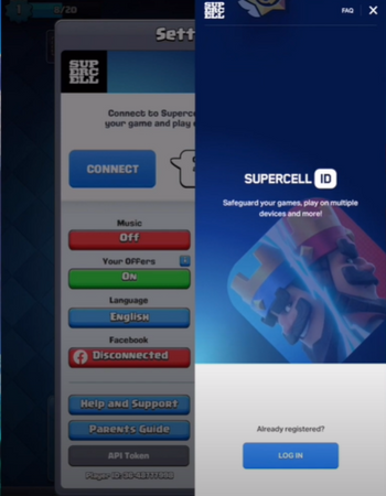 the Supercell ID section