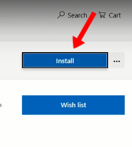 click the Install button