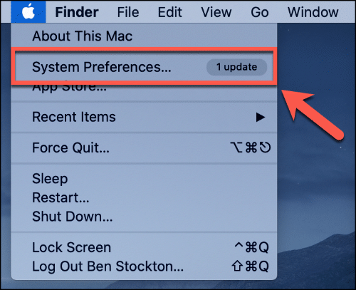 System Preferences